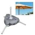 thumbnail image 3 of Bgsha Parasol de Plage Extérieur avec Support, Base Carrée Remplie d'Eau, Trépied de Parasol, 3 of 7