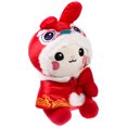 thumbnail image 4 of Rabbit Bunny Stuffed Toy Doll Chinese Zodiac Rabbit Mascot Toys Bunny Pillow Toy, 4 of 8