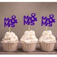 thumbnail image 1 of Darling Souvenir Wedding Cupcake Toppers Party Dessert Decorations - Pack Of 20, 1 of 3