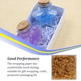 thumbnail image 2 of 1 Pack Lafite Paper Raffia Filler Colorful Shredded Crinkle Lafite Paper Box Packaging Decoration Practical Wedding Party Easter New Year Brown, 2 of 6