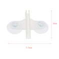 thumbnail image 2 of Milaget 10Pcs Aquarium Aquatic Suckers Divider Holder for Tank Breeding Separator, 2 of 9