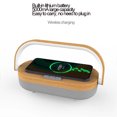 thumbnail image 4 of Wireless Charging Lamps - Bluetooth Speaker Bedside Table Lamp 3-Level Eye-Caring Touch Lamp Smart Lamp, 4 of 8