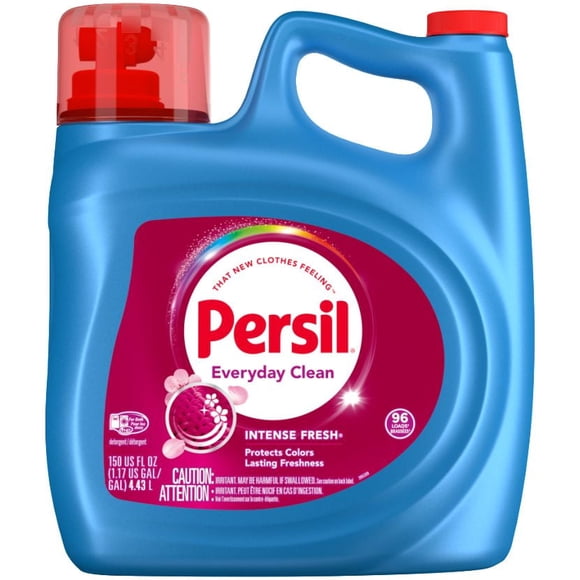 Persil Intense Fresh Everyday Clean Liquid Laundry Detergent, 4.43L, 96 Loads