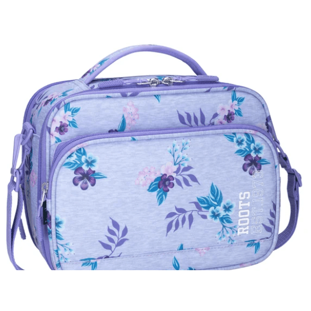 Roots Insulated Lunch Bag LILAC