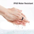 thumbnail image 3 of Bague Intelligente avec Écran d'Affichage d'App, Multiples Modes Sportifs, Acier Inoxydable Résistant à l'Eau IP68, Bague de Mise en Forme Intelligente 18 mAh pour le Cyclisme et la Course, 3 of 7