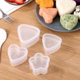 thumbnail image 2 of Cheers Triangulaire Moule à Sushi Pratique PP Ménage Enfants Riz Boule Fabricant Bento Accessoires, 2 of 8