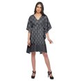 thumbnail image 3 of Moomaya Cutwork Lace Beach Kaftan For Women Printed Bikini Caftan Plus Size, 3 of 4