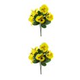 thumbnail image 4 of Decodeary Realistic Appearance Flower Decoration For Low Maintenance Garden Easy To Clean Cloth Decorations Fake Plants Flowers JH1239 2Set, 4 of 6