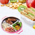 thumbnail image 3 of Shisuyan 1 Pce Assiette de Souper pour Enfants en Acier Inoxydable Assiette pour Aliments Assiette de Rangement Alimentaire pour la Maison, 3 of 8
