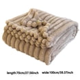 thumbnail image 3 of TIELUTT Thickened Rabbit Plu Sh Nap Blanket Bunny Blanket for Adults Soft Warm Fuzzy Throw Blanket for Warm Winter Blankets Blankets Fuzzy Heavy Blankets Twin Size Extra Thick Winter Blanket Rdr2 Bla, 3 of 4