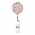 thumbnail image 1 of Moins de 5 Bureau&Artisanat&Papeterie 1 Pce Badge Rétractable Robuste Diamètre 3,2 cm Usage Polyvalent Cordon de Traction, 1 of 9