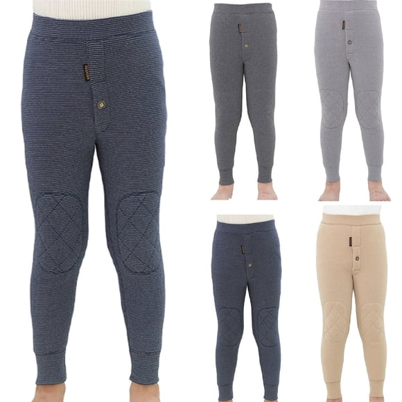 Kids Boys‘ Thermal Leggings Sports Tights Fleece Lined Pants Big Kids’ Base Layer pants Toddler Teen Autumn Winter Warm Thick Leggings for 2-14Y