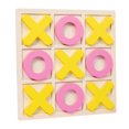 thumbnail image 4 of Milaget Tic TAC Toe Board Game Classical Family Games Brain Teaser for Kids Families Yellow Pink, 4 of 9
