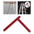 thumbnail image 4 of 2Pcs Aluminum Step Ladder Hinge Tie Rod for Folding Step Herringbone Ladder 34cm, 4 of 9