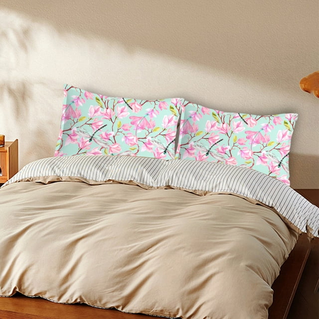 Flower Flower Pillowcase Gonzo Satin Sateen Pillowcase Summer Cool Digital Printed Children's Pillowcase