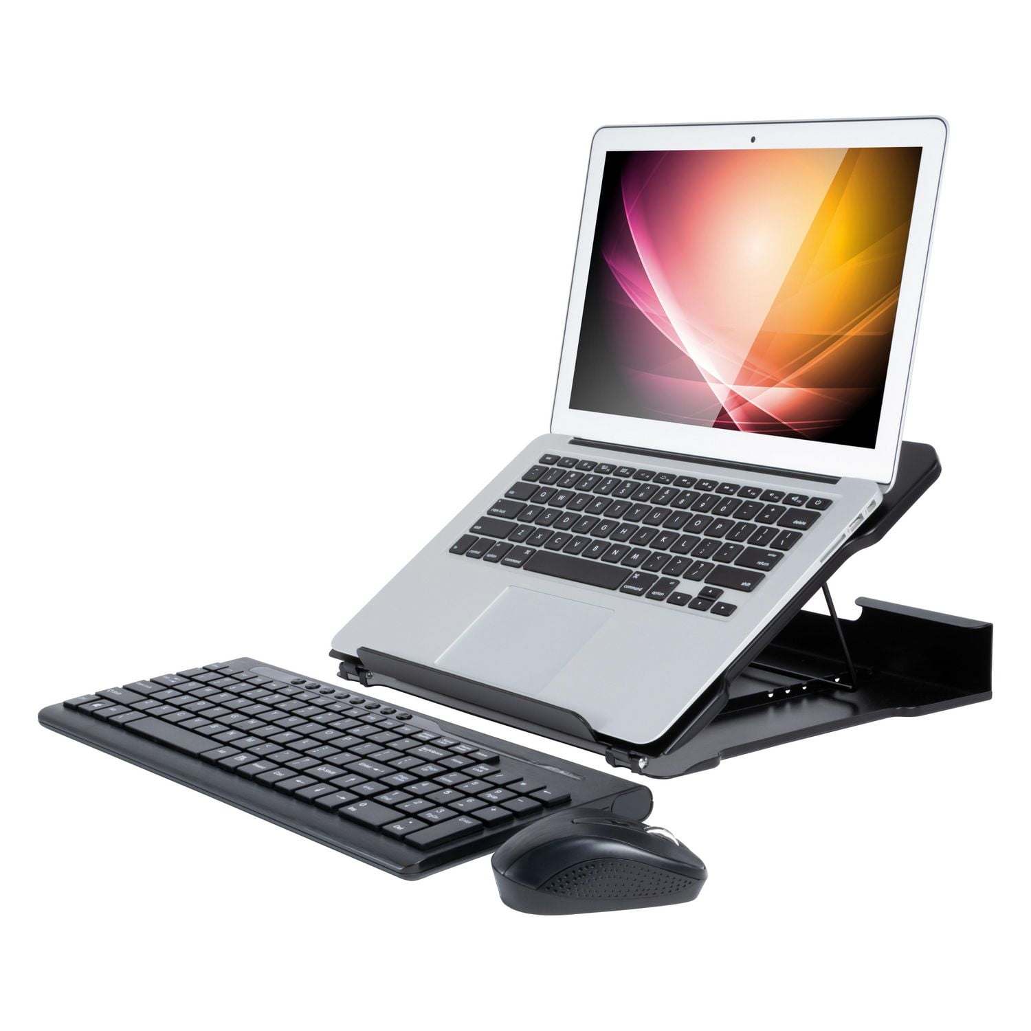 Allsop Metal Art Adjustable Monitor Stand with 7 Positions - Black