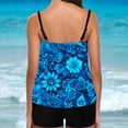 thumbnail image 3 of Weiqiqre Tummy Control Swimsuits for Women Two Piece Bathing Suits Blouson Tank Top with Boyshorts Tummy Control Modest Swimsuits, 3 of 3