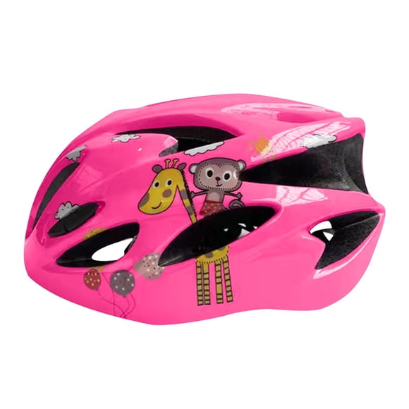 Children's Special Riding Protective Helmet For 2-13 Years Old Boys And Girls, Lightweight Breathable With Sun Visor Hole Ventilation System, Adjustable Head, C