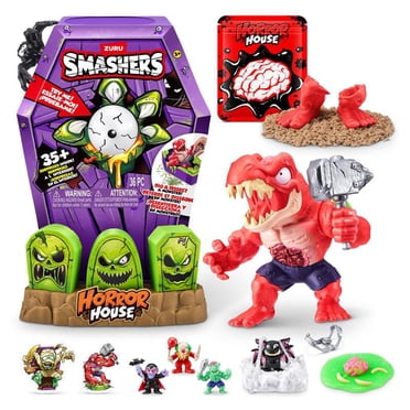 Smashers Mega Horror House by ZURU, Interactive Toy, Collectable Toy for Kids and Teens