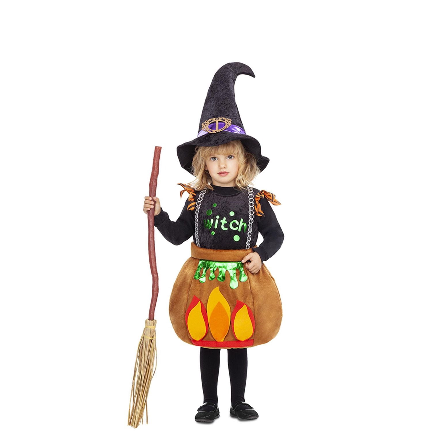Costume de sorcière de luxe pour enfant