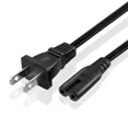 thumbnail image 4 of 5ft AC Power Cord Cable For Korg PA600 PA600QT Professional Keyboard 2-Prong, 4 of 5
