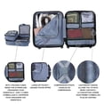 thumbnail image 3 of JetStream® 4-Piece Carry-On Hardside Luggage Set: 20 Inch Carry On Spinner Suitcase and 3 Packing Cubes, 3 of 8