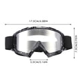 thumbnail image 2 of WIFKLSIIPG Motorcycle Goggles Windproof Dirt Bike ATV Racing Goggles with Ski Goggles and Glasses Included, 2 of 7