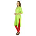 thumbnail image 4 of Phagun Kurta Bollywood Indienne de Designer pour Femmes Tunique Ethnique Kurti Robe en Rayonne, 4 of 5