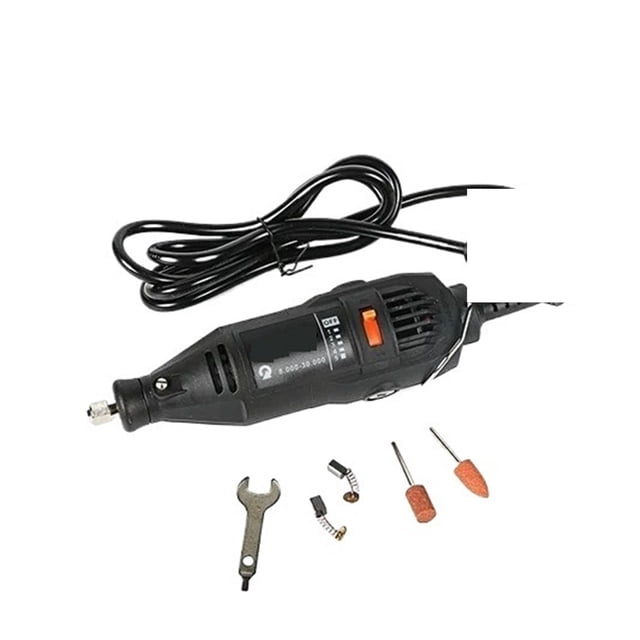Mini Perceuse Électrique 130 W Machine de Perçage 30000 Tr/min Vitesse Variable Outils Rotatifs Graveur Électrique, Compacte et Légère Portable