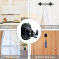 thumbnail image 1 of Hooks Hanging Rod Clip Bracket for Horizontal Bars Under 42cm Diameter – Non Punching Curtain Rod Roman Rod Shower Rod Support, 1 of 3