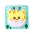 thumbnail image 1 of Embroidery Doll Set, Cartoon Animal Punch Needle Fabric Patterns Needle Sewing Carto Poking Kit First for Beginner, Kit,, 1 of 8