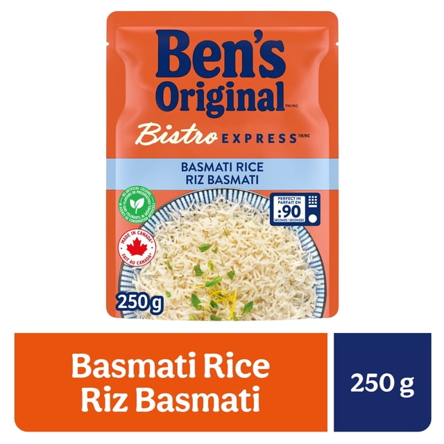BEN'S ORIGINAL BISTRO EXPRESS Basmati Rice Side Dish, 250g Pouch