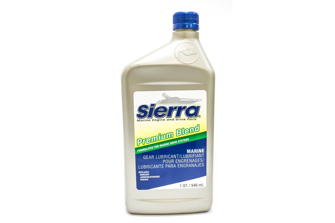 Sierra Marine Gear Oil 18-9600-2 Marine Series; Single; 1 Quart Bottle; 80W-90