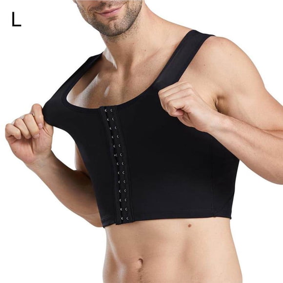 Langgg Hommes Poitrine Gilets Hommes Contrôle Sein Gynécomastie Professionnel Minceur Débardeur Corset Correcte Compression Compression N ° 2