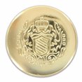 thumbnail image 4 of LA VOGUE Shank bouton - or Colour, 22 mm (0.87 in) (Classic Crest Style), 4 of 5