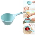 thumbnail image 1 of Water Bath For Utensils with Pour Spout - Home Kitchen Supplies Watering Flowers Bathing Container with Handle Cup Shampoo Spoon, 1 of 6