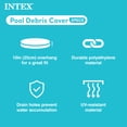 thumbnail image 3 of Intex 28032E 15 Foot Round Above Ground Swimming Pool Cover, (Pool Cover Only), 3 of 8