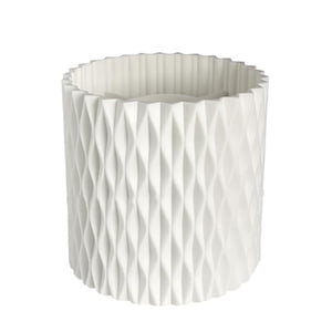 Porte stylo rotatif pour bureau, Organisateur de bureau, 360-Degree Porte-stylo rotatif, 5 Fentes Unique White Desk Organizer Fournitures de bureau et accessoires pour les femmes , Cup Caddy pour bureau Maison(Blanc)