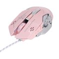 thumbnail image 3 of Gamer Mouse, Gaming Mouse Wired Ergonomic Streamline Design Drive Free  for Home for Office White,, 3 of 7
