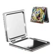 thumbnail image 1 of Zufioo SpongeBob SquarePants for Portable Pocket Makeup Mirror, Foldable Handheld Magnifying Beauty Mirror Suitable for Wallet Handbag for Women-Square, 1 of 9