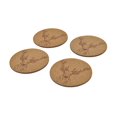 thumbnail image 3 of HOLIDAY TIME 4 PACK COASTERS, 3 of 3