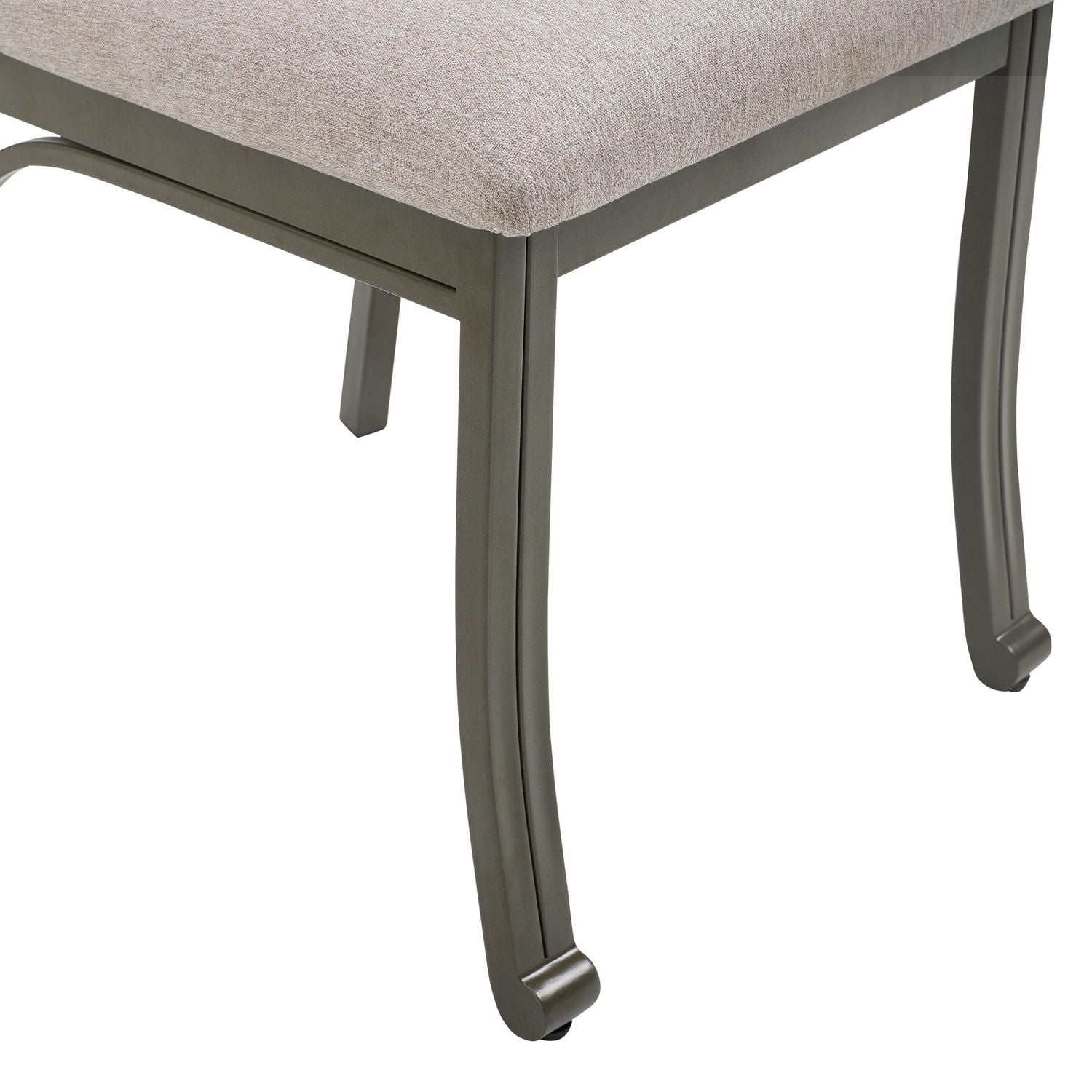 Trager 5-Piece Dining Set, Pewter