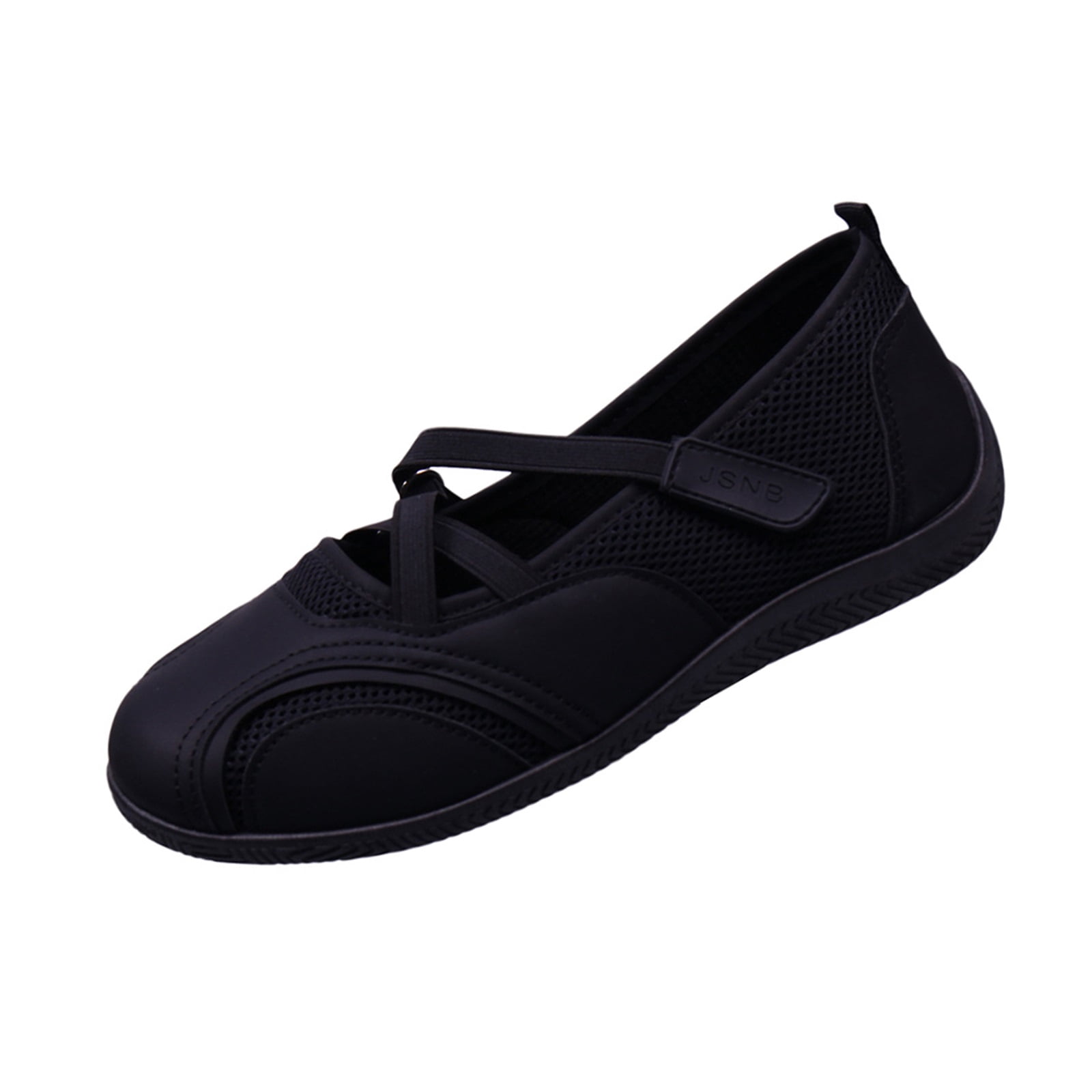Strap Casual Sneakers, Women's Slip On Sneakers, Lightweight Mary