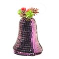 thumbnail image 1 of Christmas Bells Metal Decorative Bells Christmas Bells for Decoration with Rope Silver Bells Christmas, 1 of 5