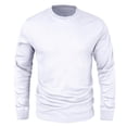 thumbnail image 3 of Chemises à Manches Courtes pour Hommes Chemise Sans Manches Slim à Manches Longues Col Rond Chemise Décontractée T-Shirt Haut Blouse Chemise à Manches Longues Hommes T-Shirts Sans Manches Hommes Chemises à Manches Courtes, 3 of 7