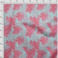 thumbnail image 4 of oneOone Viscose Jersey Arctic Blue Fabric Tropical Sewing Craft Projects Fabric Prints By Yard 60 Inch Wide, 4 of 4