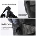 thumbnail image 4 of TIELUTT Mesh Shower Caddy Portable for College Dorm with Many Linen Storage with Lids under Closet Storage Comforter Bags Storage Works Storage for Shelves with Handles Moving, 4 of 4
