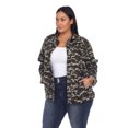 thumbnail image 2 of White Mark Women's Camo Denim Jacket, 2 of 6