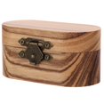 thumbnail image 1 of HLONK Guitar Pick Box Holder Wooden Picks Case Bass Plectrum Organizer Gift, 1 of 6