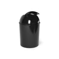 thumbnail image 3 of Loft 5 Litre (1.2 Gallon) Swing Top Mini Trash Can, Black, 3 of 3